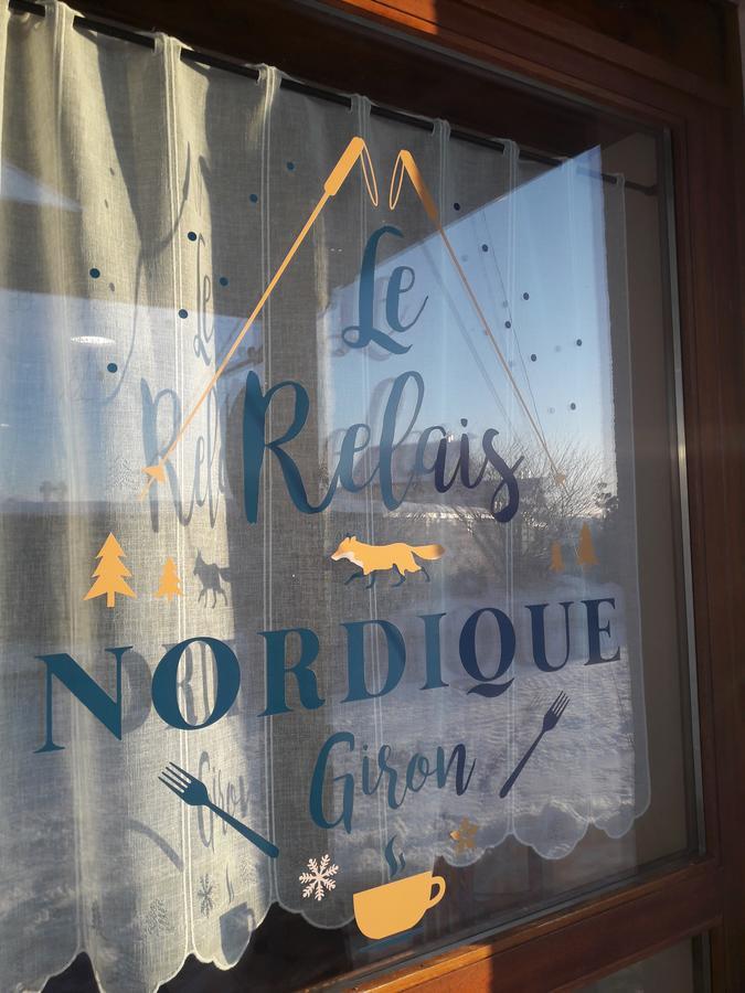 Le Relais Nordique 호텔 Giron 외부 사진